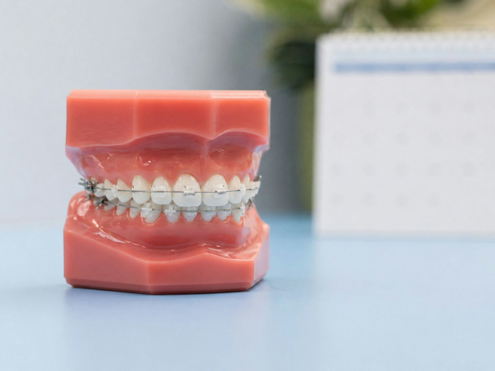 Clear ceramic braces